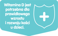 Witamina D jest potrzebna dla prawidłowego wzrostu Twojego dziecka